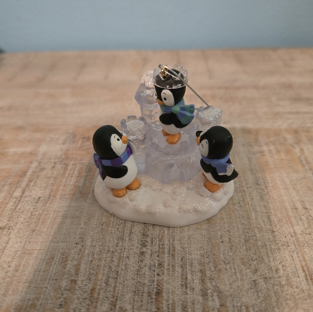 2018 Ice Castle Antics Hallmark Penguin Ornament